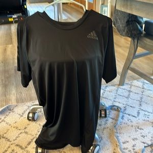 Adidas alphaskin aero ready color black size large